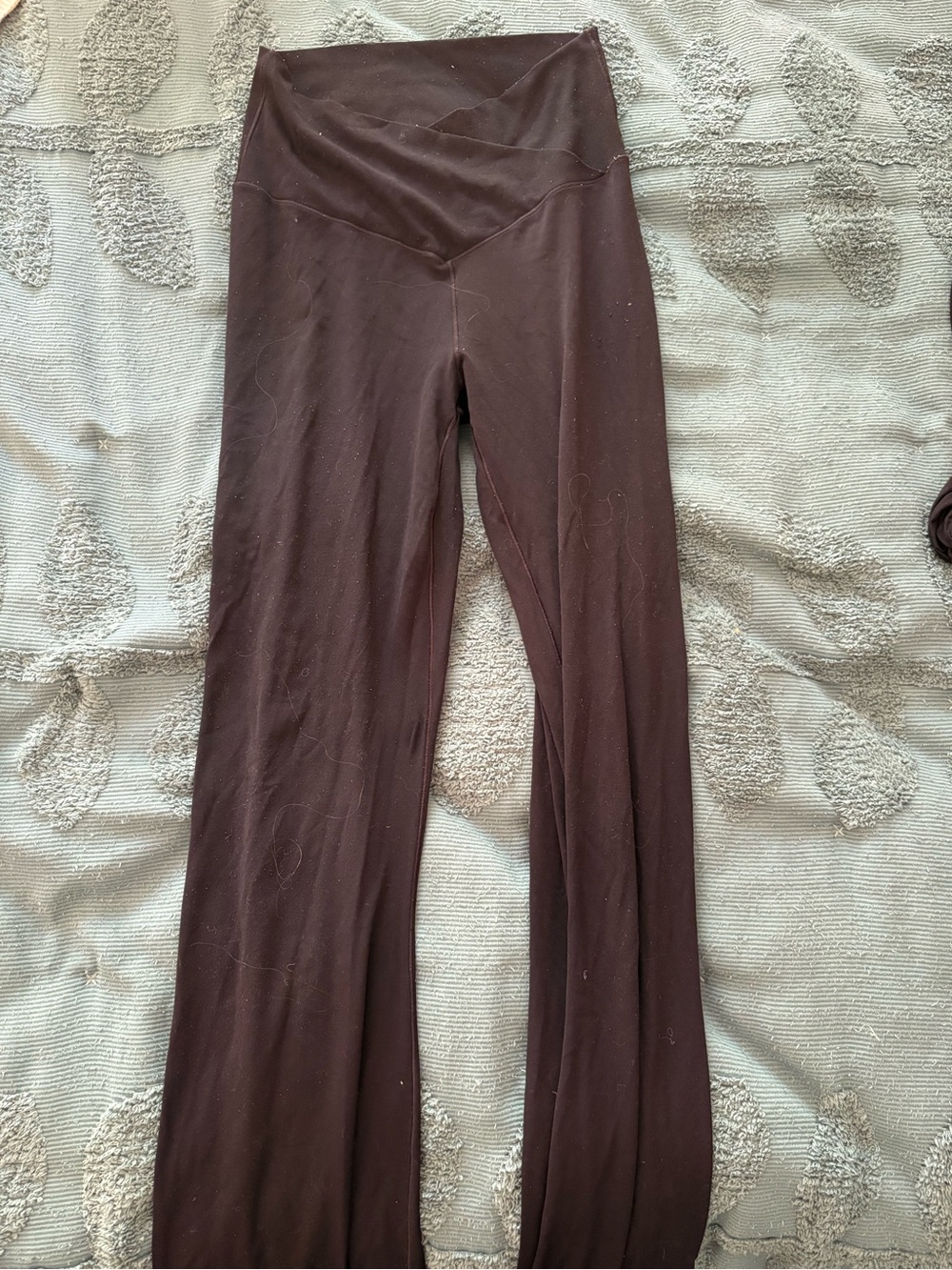 aerie Offline High-Rise Flare Leggings - Black